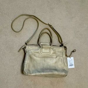Hobo International Sheila Medium Crossbody Satchel - Gold - NWT